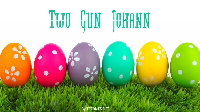 Two Gun Johann example